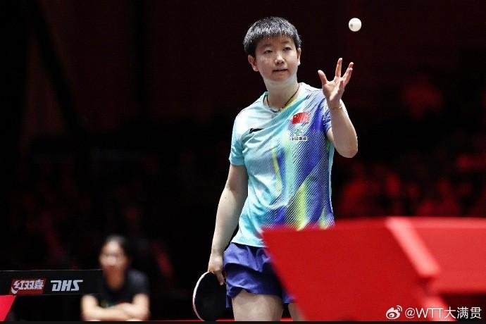 孙颖莎4-2战胜早田希娜,对后者18连胜晋级新加坡大满贯四强 新闻 孙颖莎4-2战胜早田希娜,对后者18连胜晋级新加坡大满贯四强 新闻