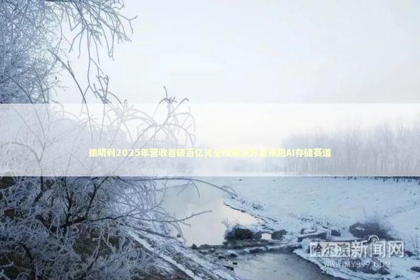 德明利2025年营收首破百亿元全栈解决方案领跑AI存储赛道 新闻