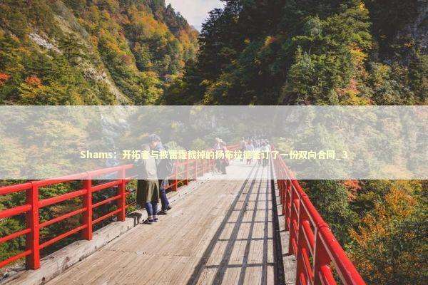 Shams：开拓者与被雷霆裁掉的扬布拉德签订了一份双向合同_3 新闻