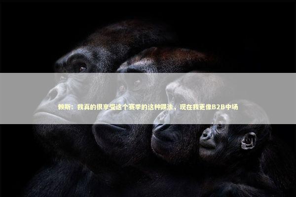 赖斯：我真的很享受这个赛季的这种踢法，现在我更像B2B中场